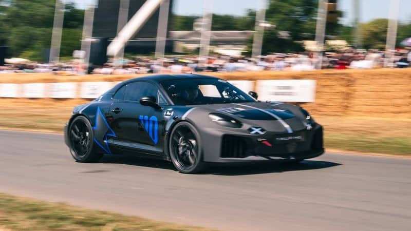 Η νέα ηλεκτρική Alpine A110 βάζει στόχο το Nürburgring