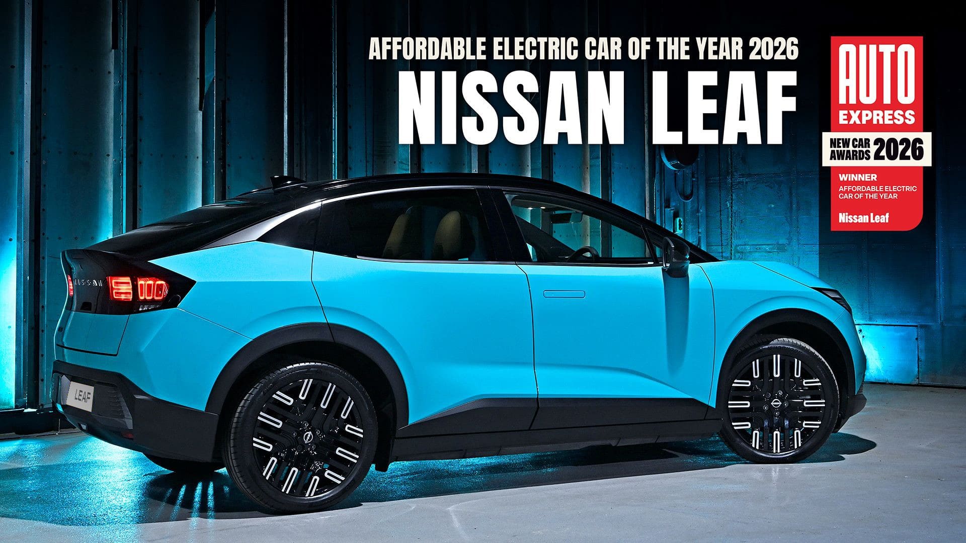 Το νέο Nissan LEAF κατακτά τον τίτλο «Car of the Year 2026» από το Auto Express