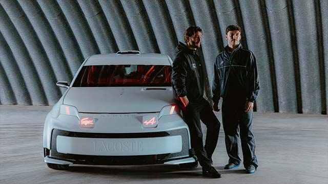 Η Alpine και η Lacoste παρουσιάζουν το μοναδικό A290 Rallye EV