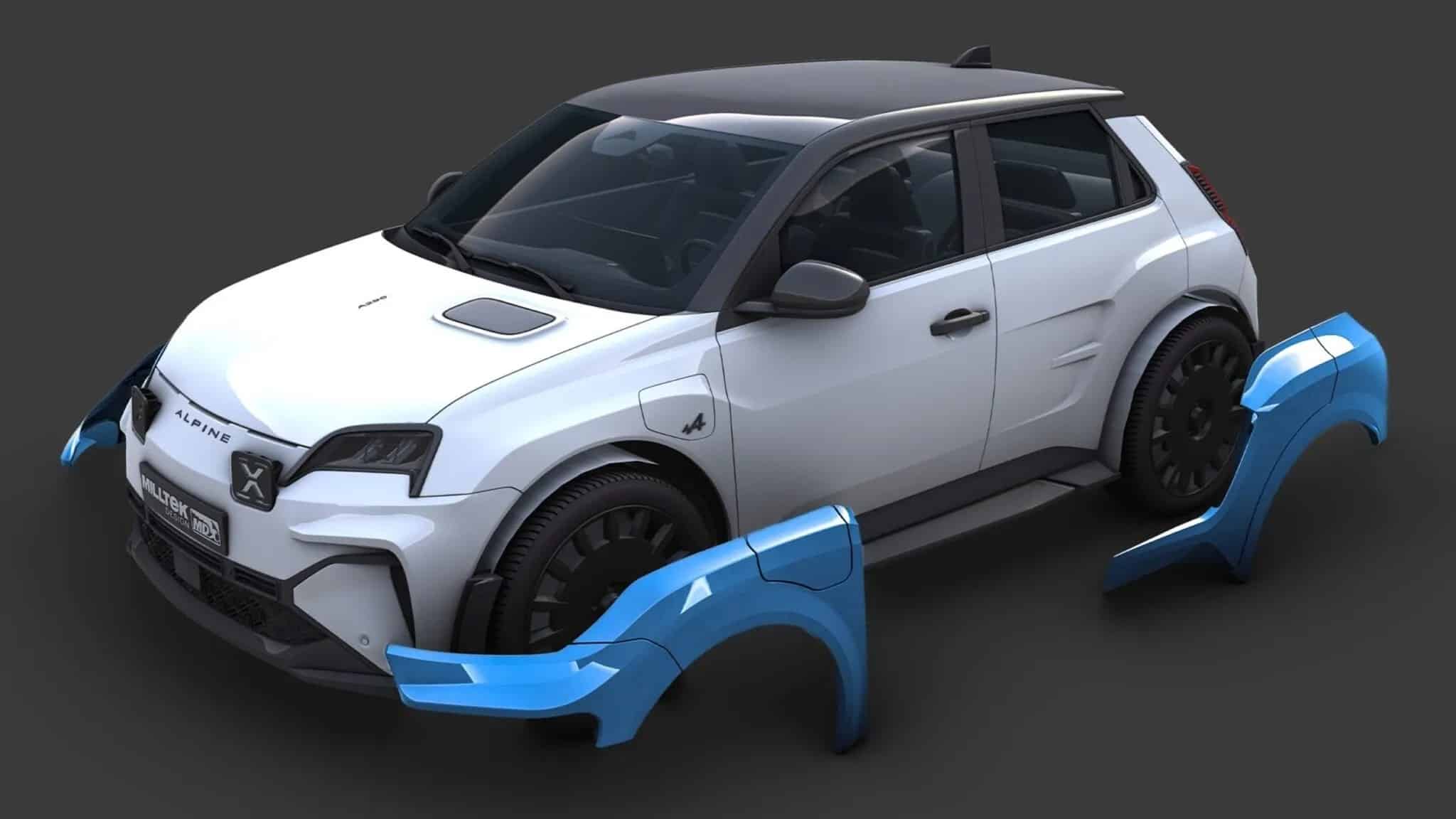 Ξεχάστε το εργοστασιακό Renault 5 EV! Αυτό το bodykit το κάνει να μοιάζει με αγωνιστικό Group B
