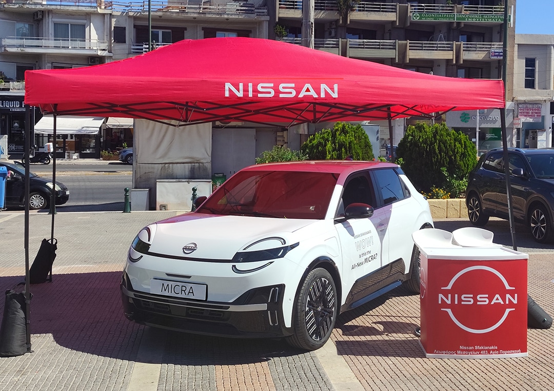 Η Nissan Sfakianakis μεγάλος χορηγός του Street Tennis Festival Αγίας Παρασκευής