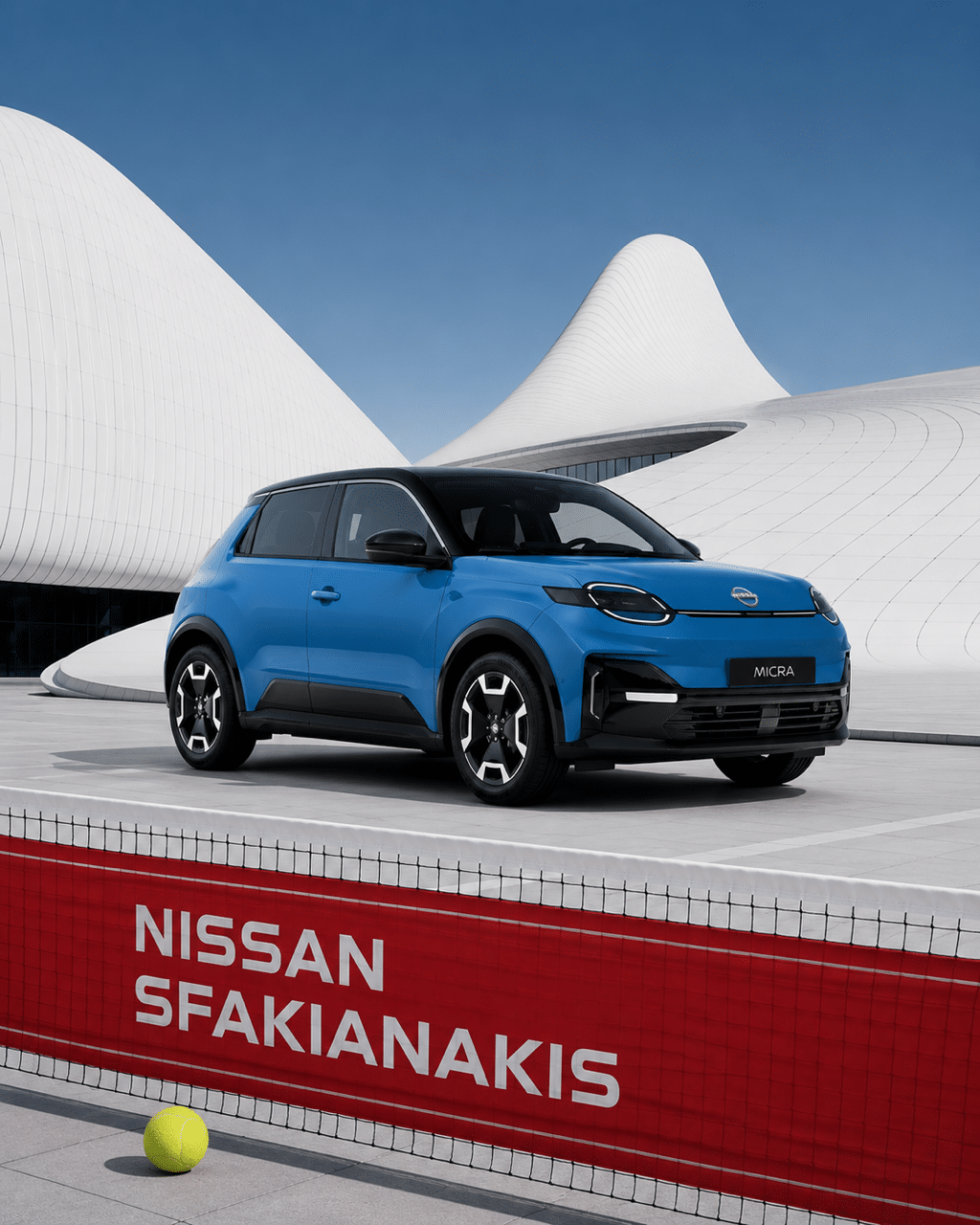 Η Nissan Sfakianakis μεγάλος χορηγός του Street Tennis Festival Αγίας Παρασκευής