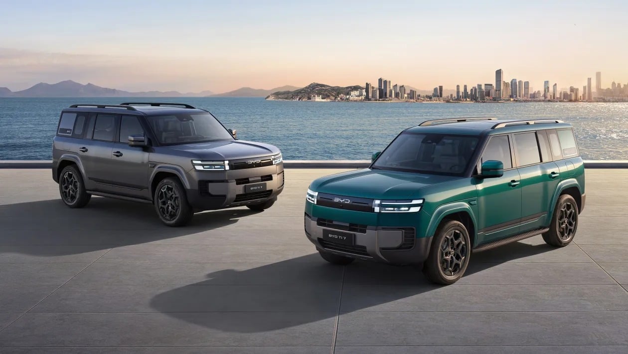 BYD Ti7: Το επταθέσιο SUV που βάζει στο στόχαστρο το Land Rover Defender