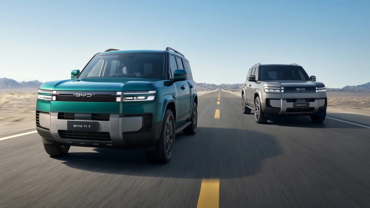 BYD Ti7: Το επταθέσιο SUV που βάζει στο στόχαστρο το Land Rover Defender