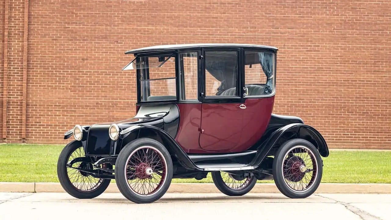 Detroit Electric Model 75B: Το ηλεκτρικό αυτοκίνητο του 1918 με αυτονομία 132 χλμ.