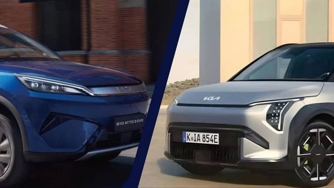 BYD Atto 3 Evo vs Kia EV3: Η μεγάλη «κόντρα» στα ηλεκτρικά SUV