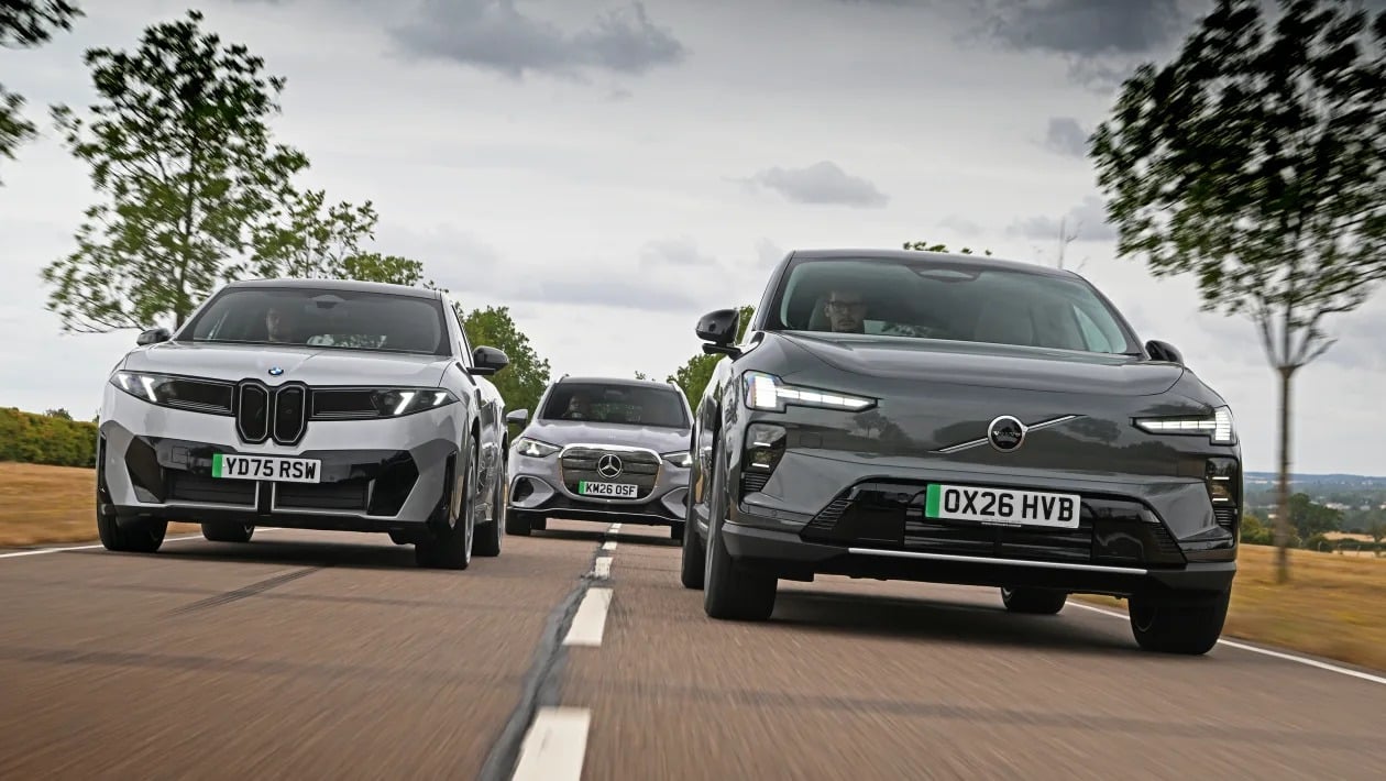 BMW iX3 vs Mercedes GLC vs Volvo EX60: Μάχη για την υπεροχή στα EV SUV