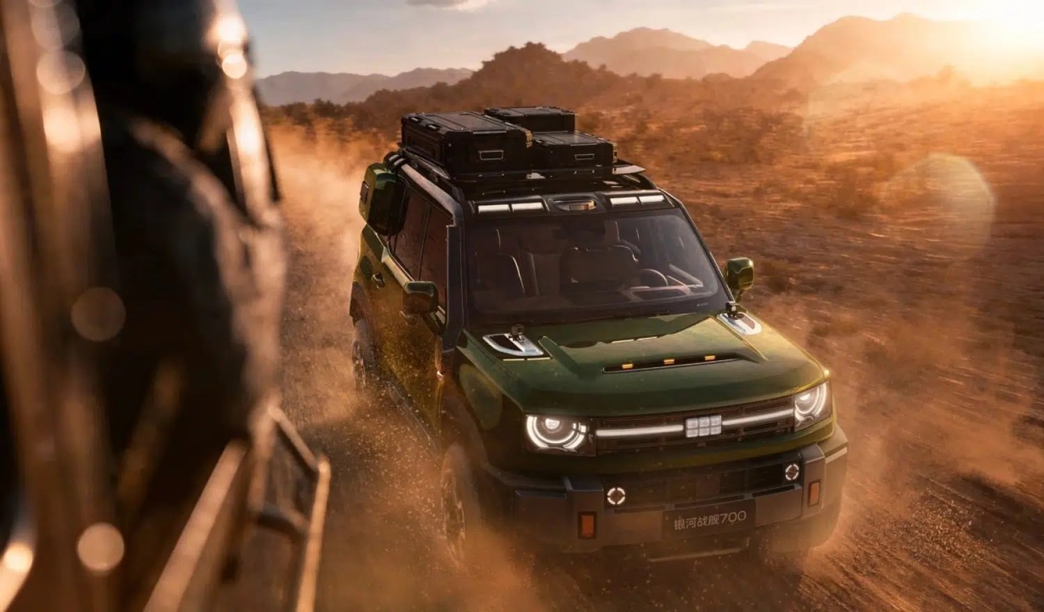 Galaxy Battleship 700: Η απάντηση της Geely στα Range Rover και Land Cruiser