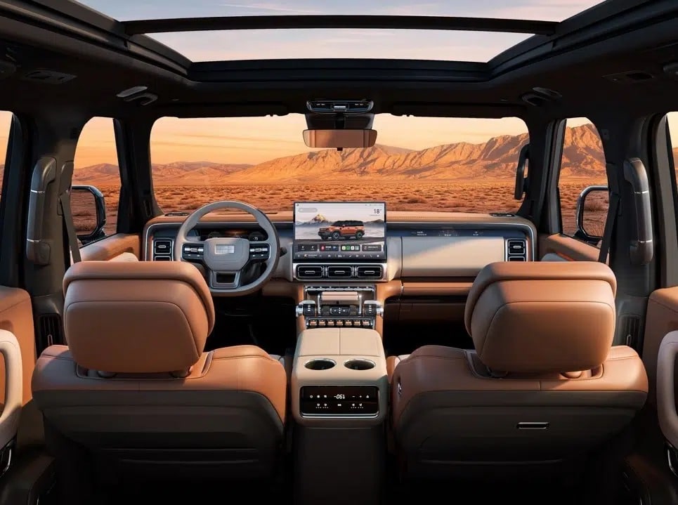 Galaxy Battleship 700: Η απάντηση της Geely στα Range Rover και Land Cruiser