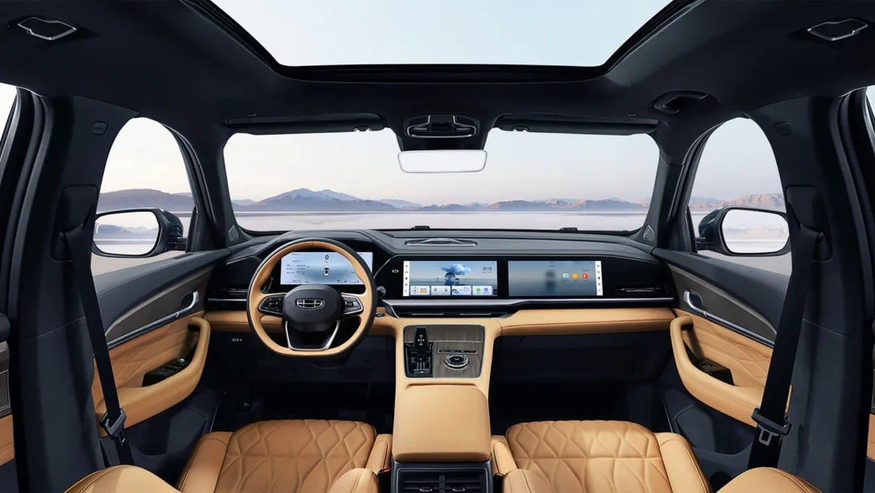 Geely Monjaro: Υβριδικό «καναπεδάτο» SUV έρχεται στην Ευρώπη