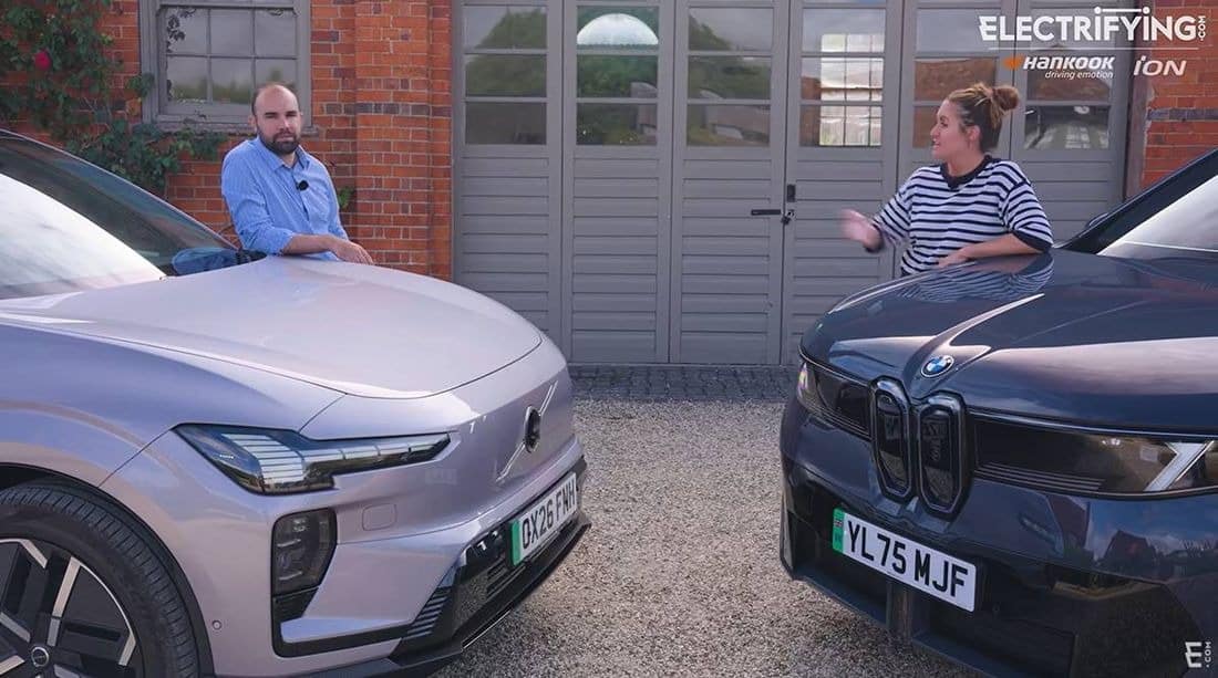 BMW iX3 vs Volvo EX60: Η μάχη των ηλεκτρικών SUV με αυτονομία πάνω από 800 χλμ