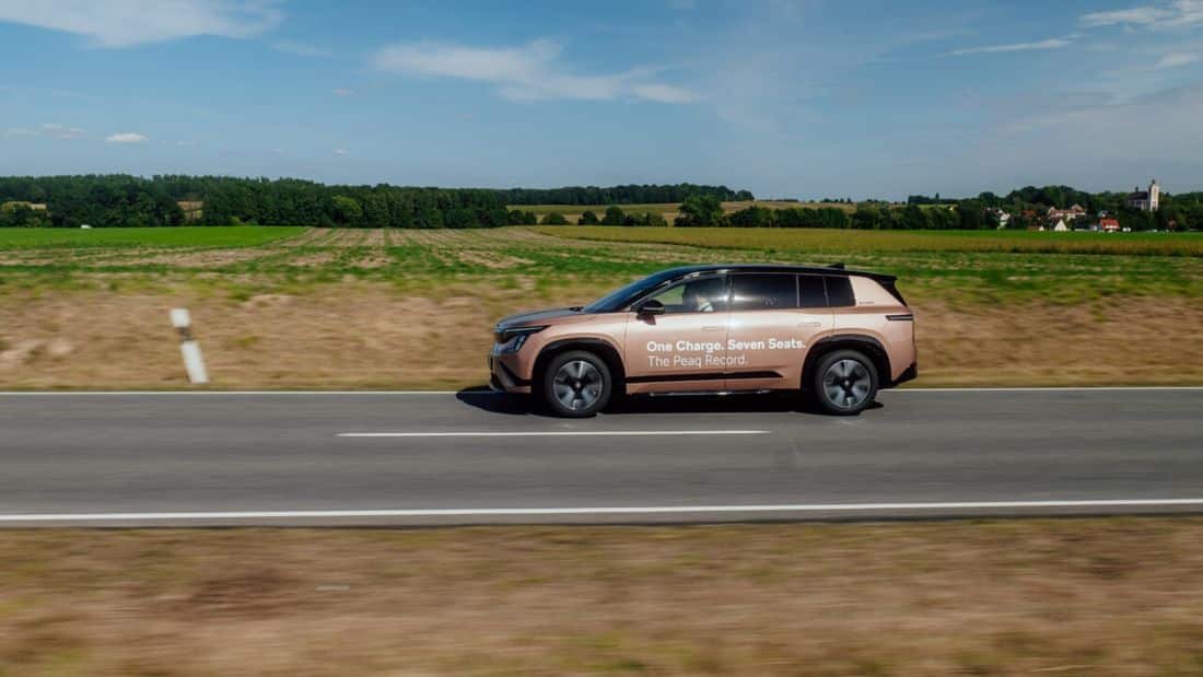 Το Skoda Peaq έσπασε ρεκόρ: Τσεχία - Ολλανδία, 936 Km χωρίς φόρτιση