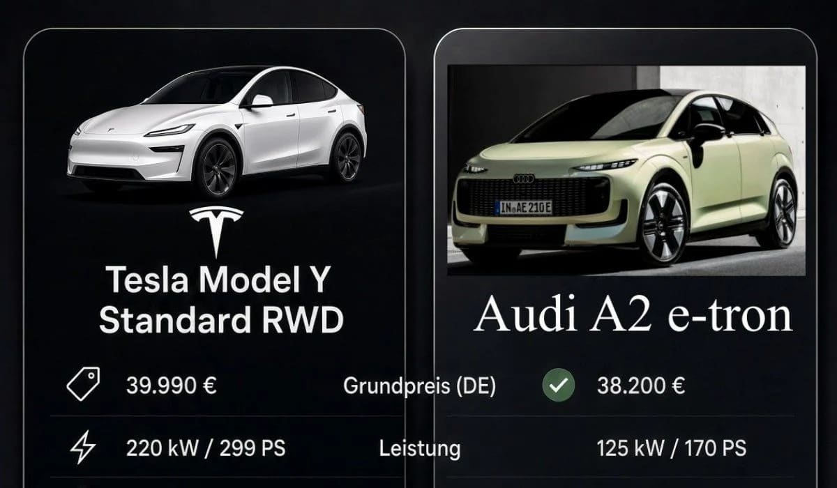 Audi A2 e-tron vs Tesla Model Y: Η Audi έκανε το comeback, αλλά η Tesla έχει ένα τεράστιο πλεονέκτημα