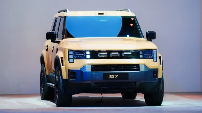Το νέο Aion GS7 ρίχνει το γάντι στο Land Rover Discovery