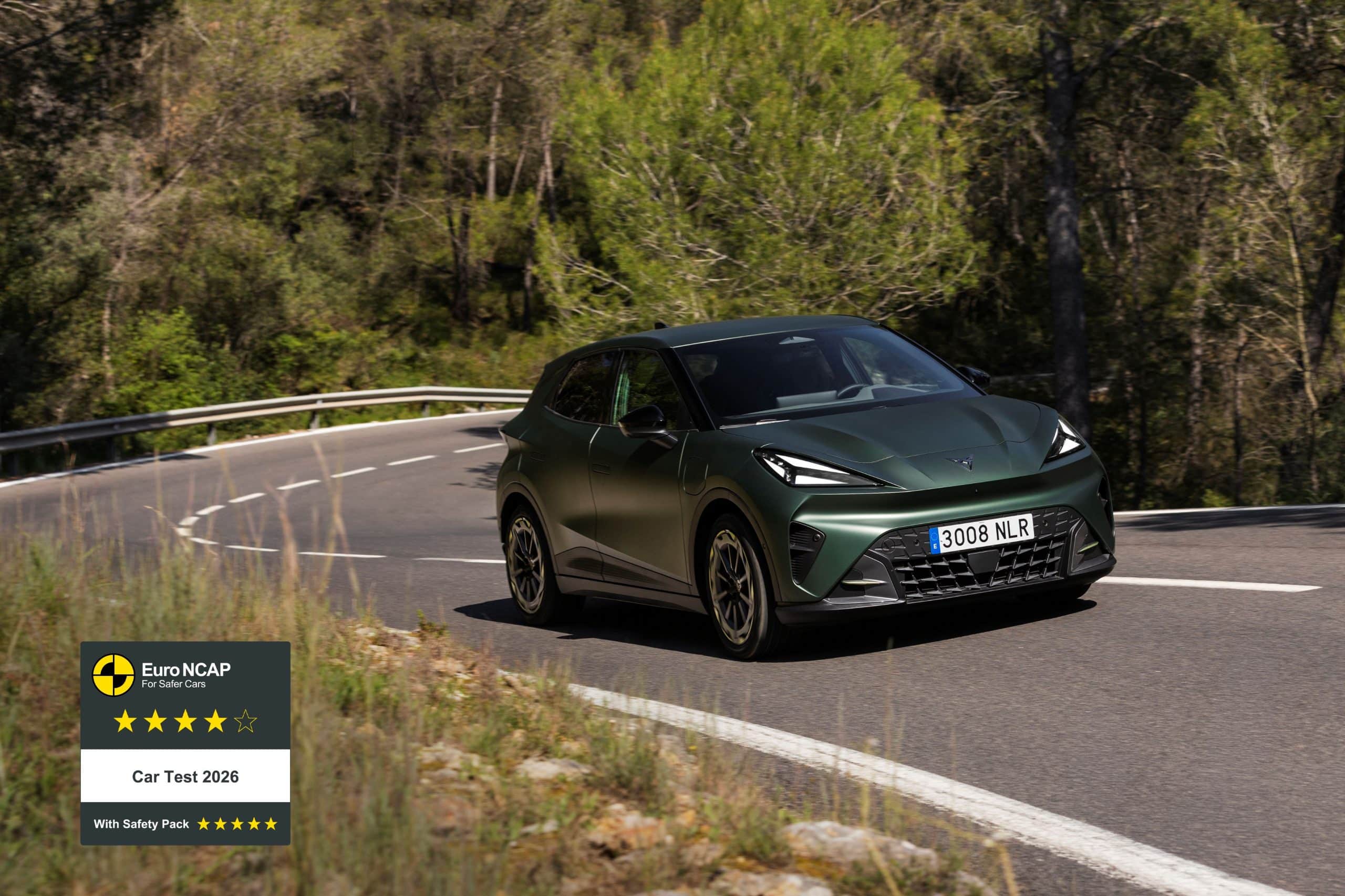 CUPRA RAVAL: 5 αστέρια από τον Euro NCAP