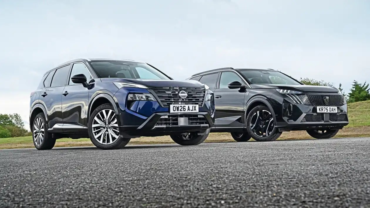 Nissan X-Trail vs Peugeot 5008: Η μεγάλη μάχη των 7θέσιων SUV
