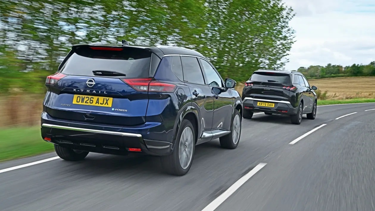Nissan X-Trail vs Peugeot 5008: Η μεγάλη μάχη των 7θέσιων SUV