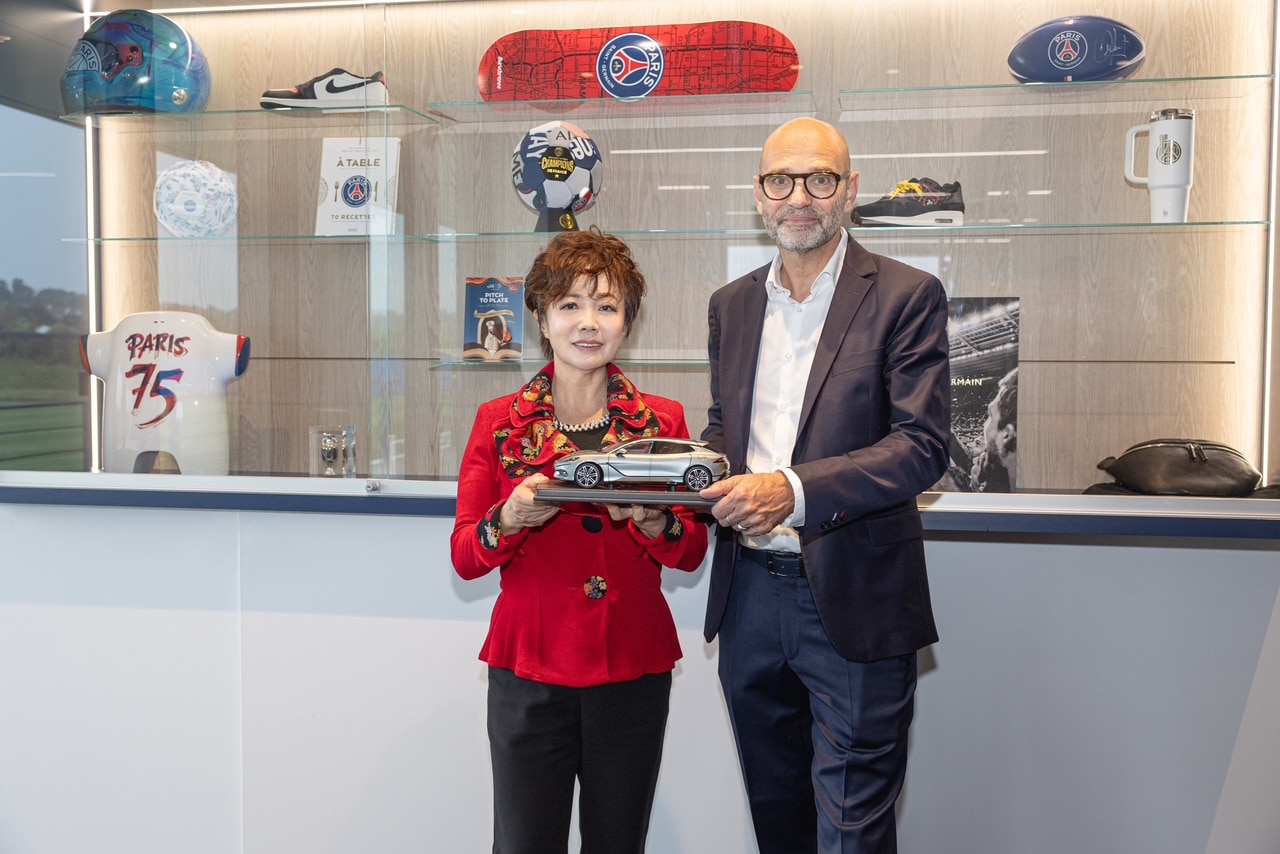 Η BYD Επίσημος Automotive Partner της Paris Saint-Germain