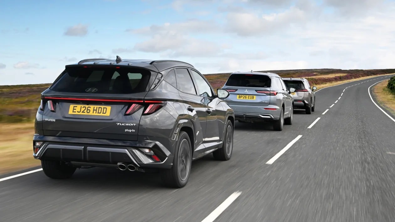 Hyundai Tucson vs Toyota RAV4 vs Mitsubishi Outlander: Η ελίτ των PHEV SUV συγκρούεται