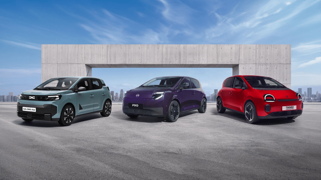 Ποιές είναι οι διαφορές μεταξύ του Renault Twingo, του Dacia Spring και του Nissan Pixo;