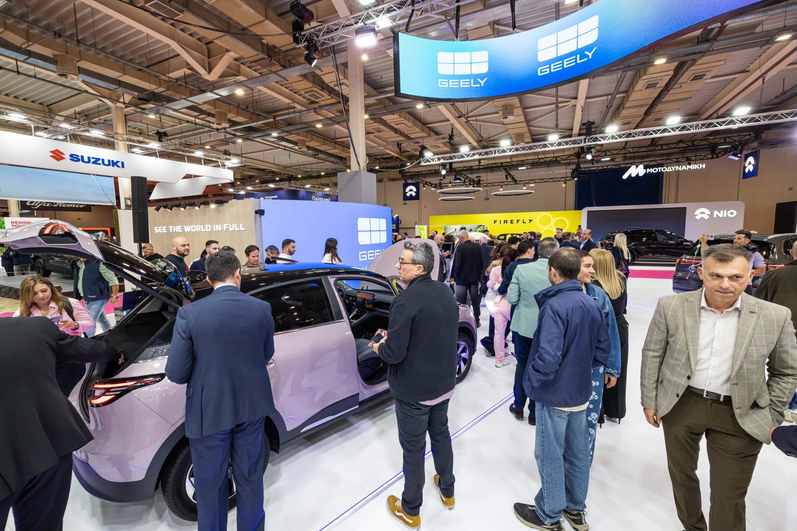 Η Geely έδωσε τον παλμό στην Auto Athina 2026