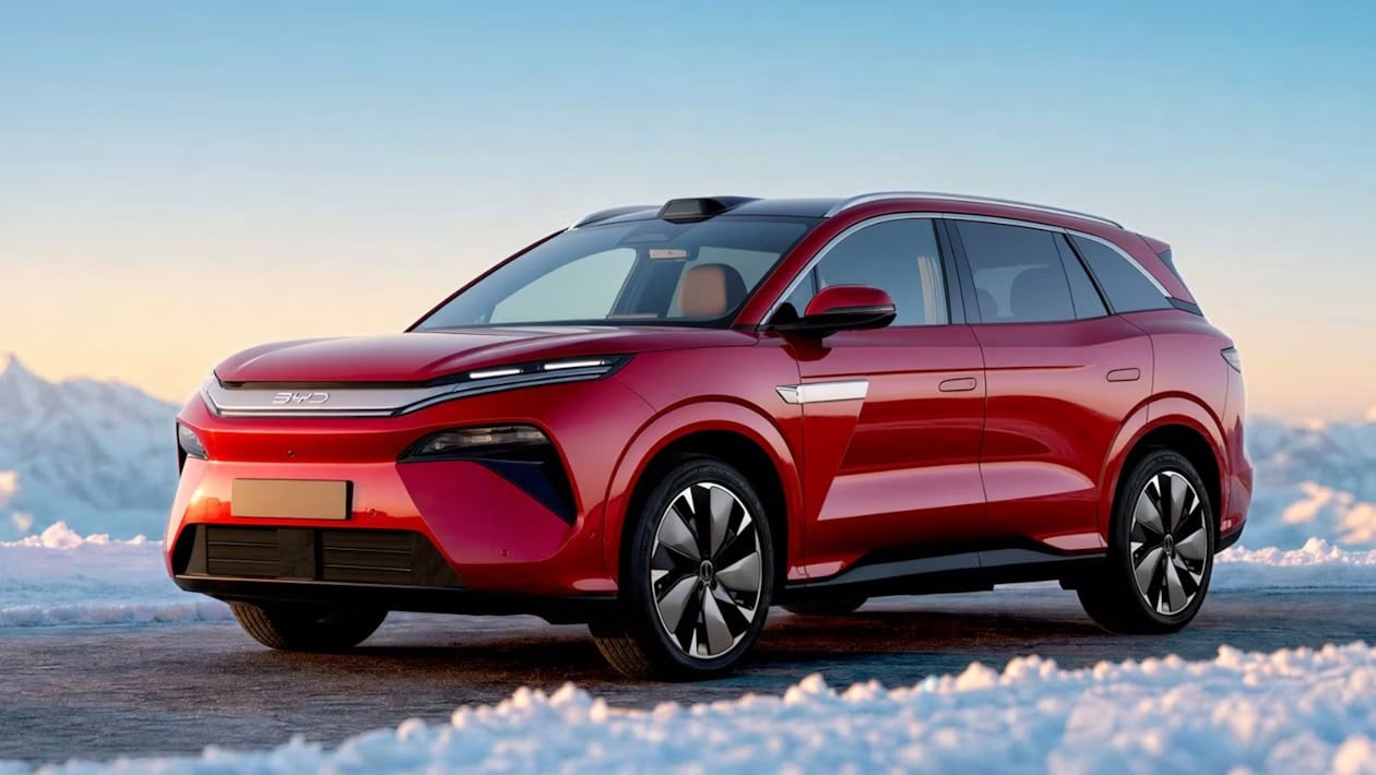 BYD Atto 8: Το γιγαντιαίο νέο 7θέσιο SUV, «ανάβει τα φώτα» σε Kia EV9 και Skoda Peaq