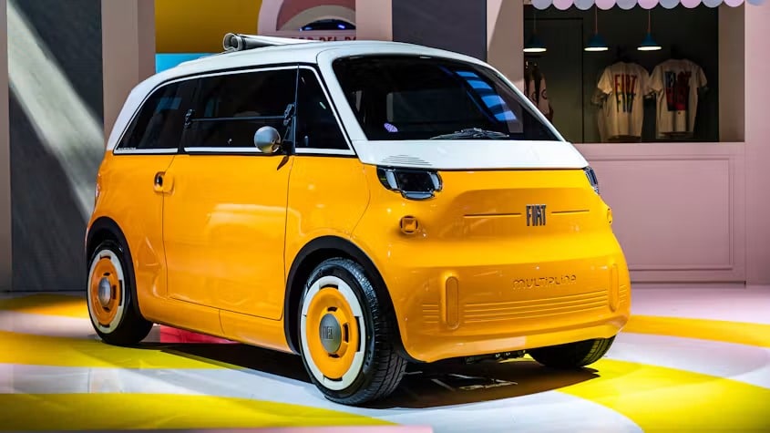 Fiat Multiplina: Το νέο μικρό ηλεκτρικό της Fiat με ρετρό σχεδίαση και μεγαλύτερη αυτονομία