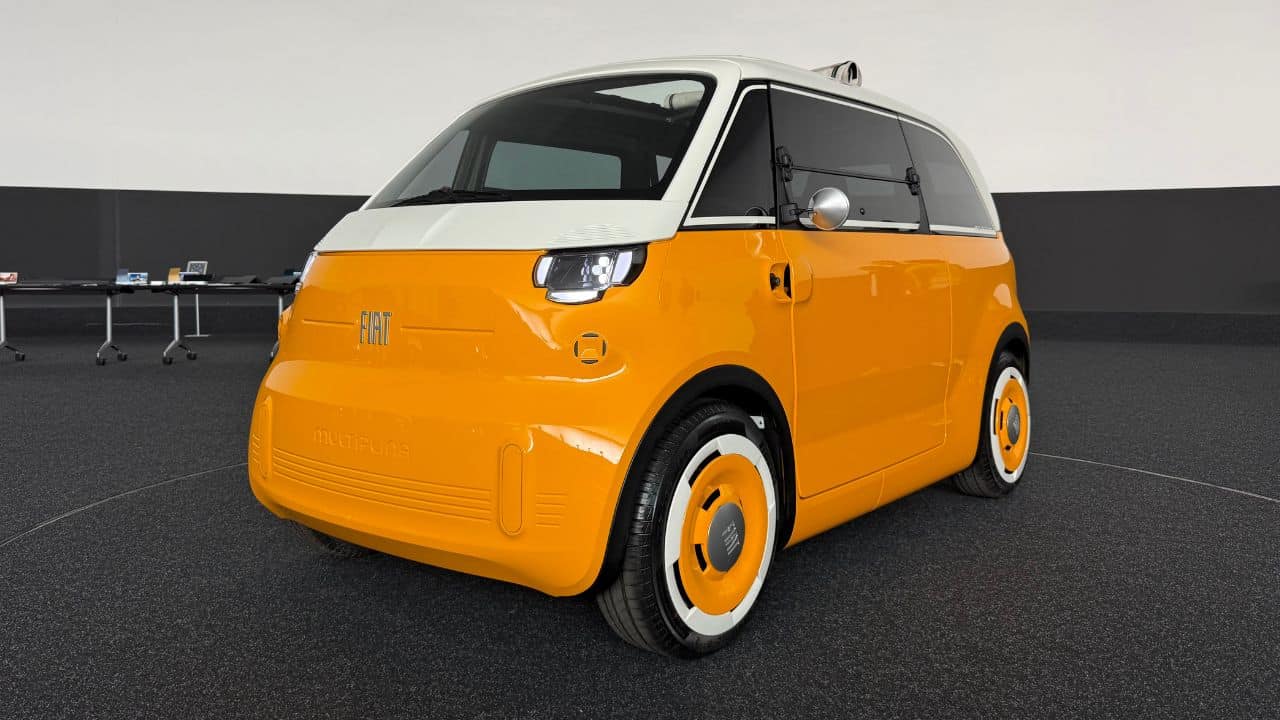 Fiat Multiplina: Το ηλεκτρικό αυτοκίνητο των 3 μέτρων που χωρά 4 άτομα!