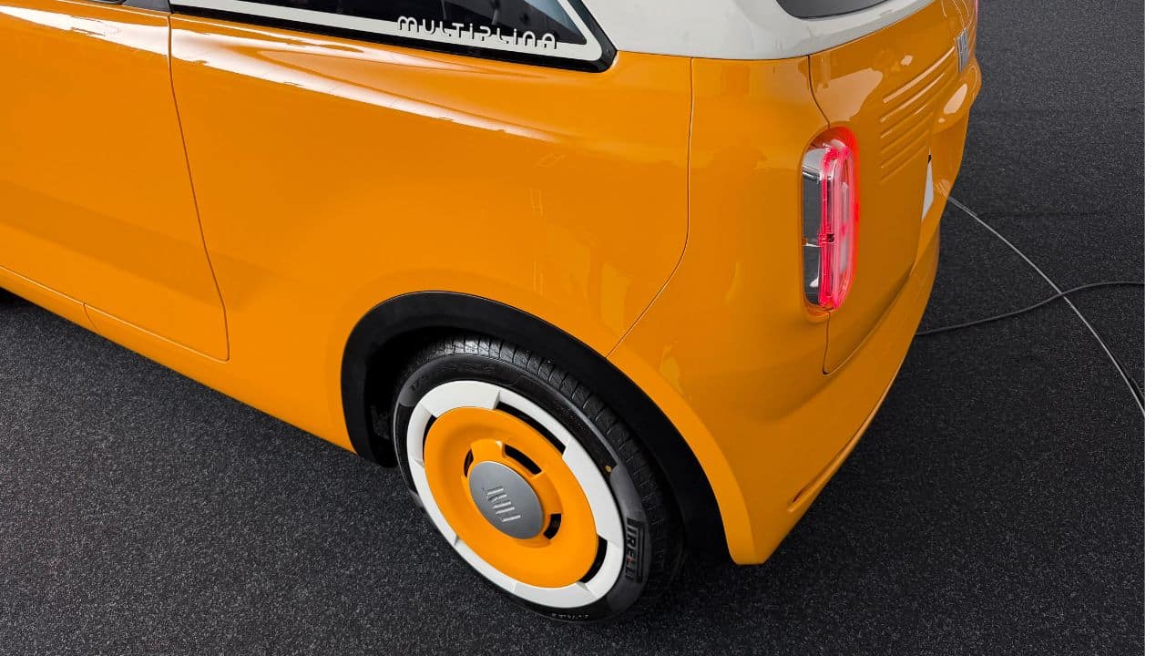 Fiat Multiplina: Το ηλεκτρικό αυτοκίνητο των 3 μέτρων που χωρά 4 άτομα!
