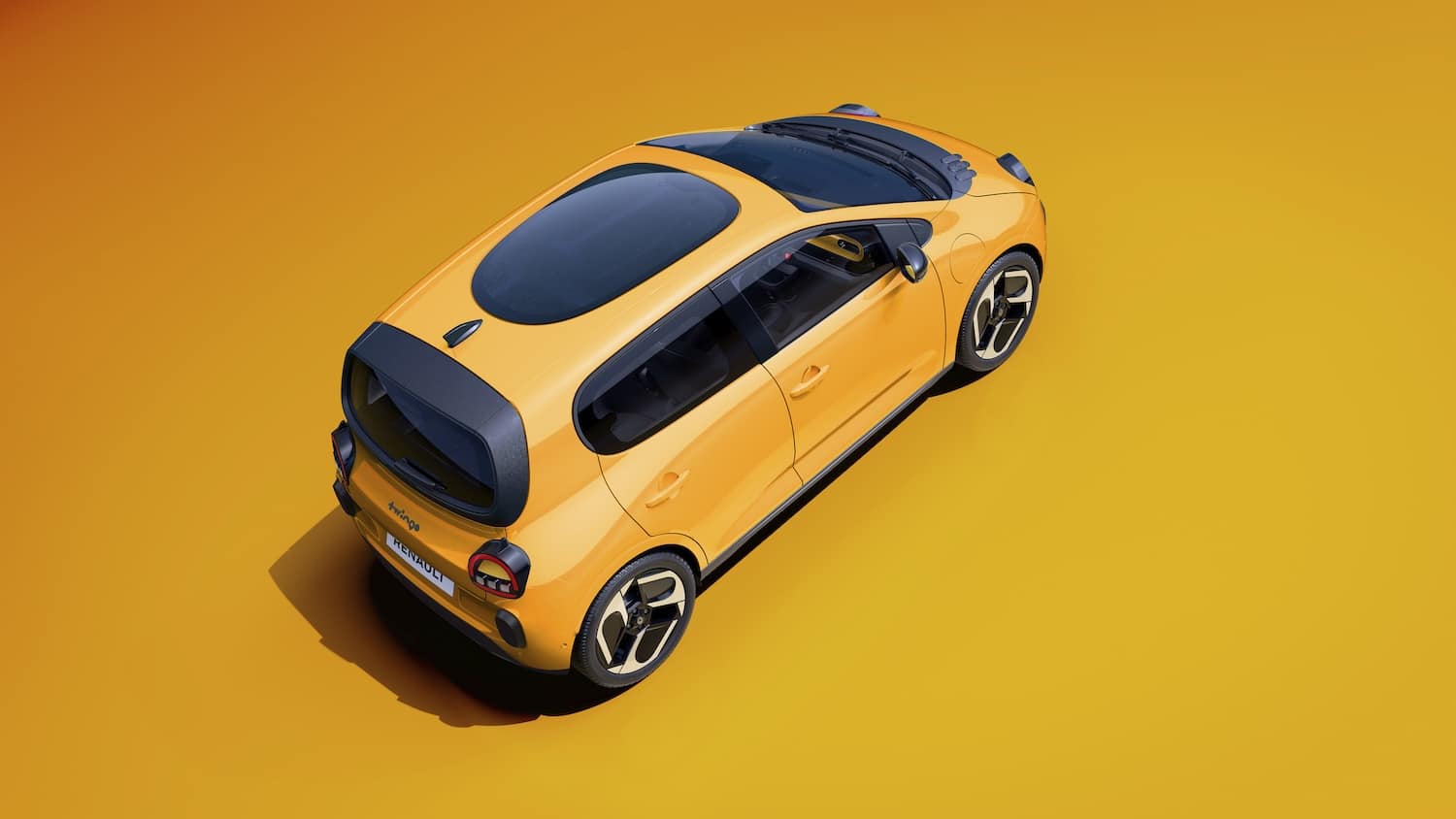 Το νέο ηλεκτρικό Renault Twingo διαθέτει πανοραμική γυάλινη οροφή