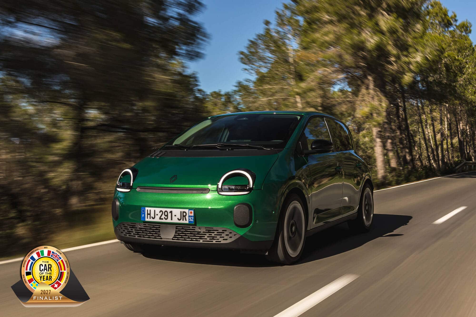 Το Renault Twingo E-Tech electric στην τελική φάση του θεσμού «Αυτοκίνητο της Χρονιάς 2027»