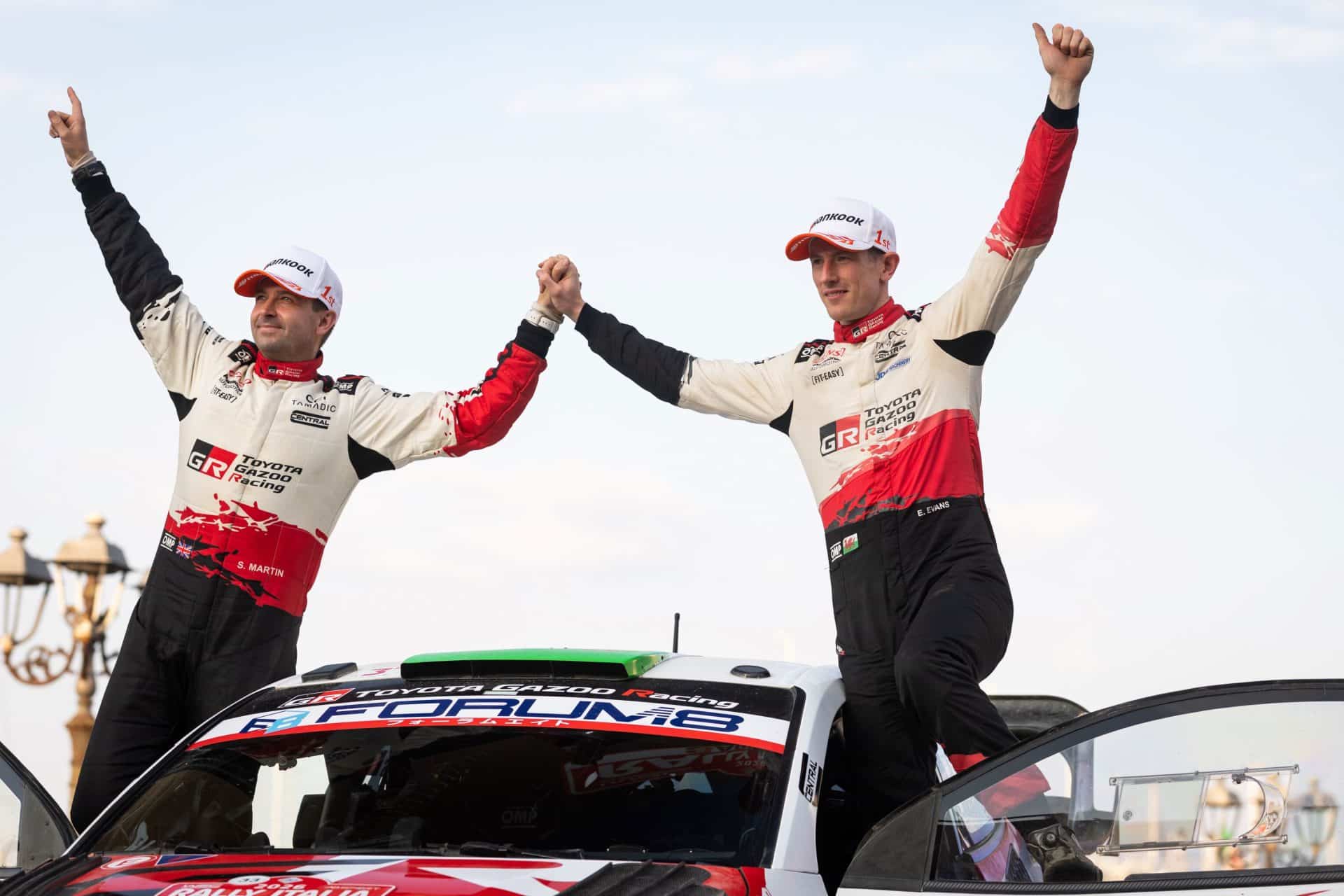 Ο Elfyn Evans και ο Scott Martin κέρδισαν το Παγκόσμιο Πρωτάθλημα Οδηγών με την TGR-WRT σε έναν συναρπαστικό τελικό