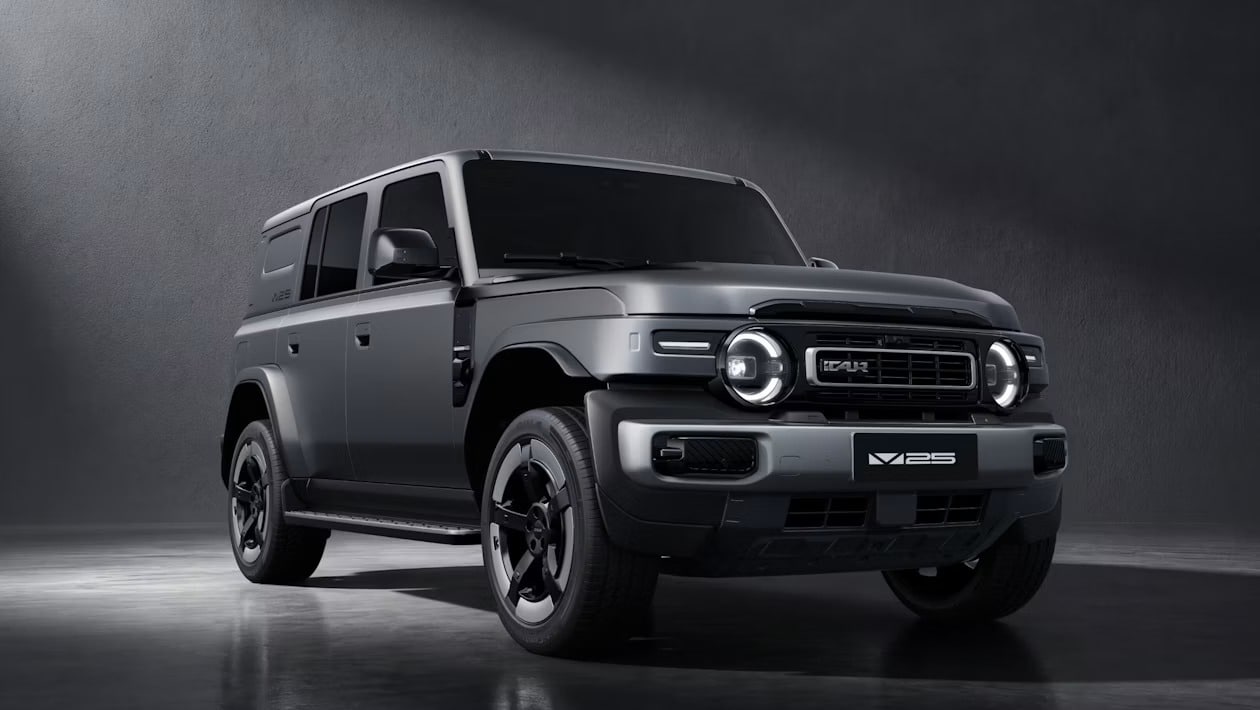 iCaur V25: Το νέο κινεζικό SUV με σχεδίαση που θυμίζει Defender και Wrangler
