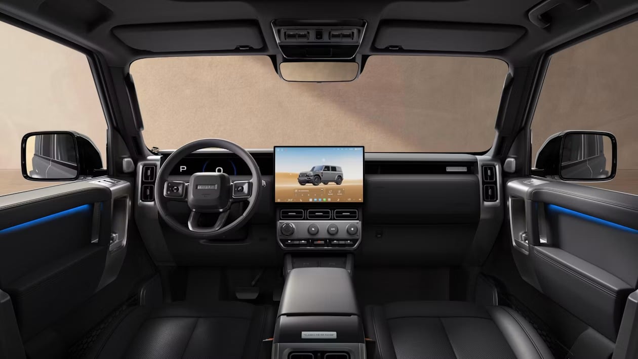 iCaur V25: Το νέο κινεζικό SUV με σχεδίαση που θυμίζει Defender και Wrangler