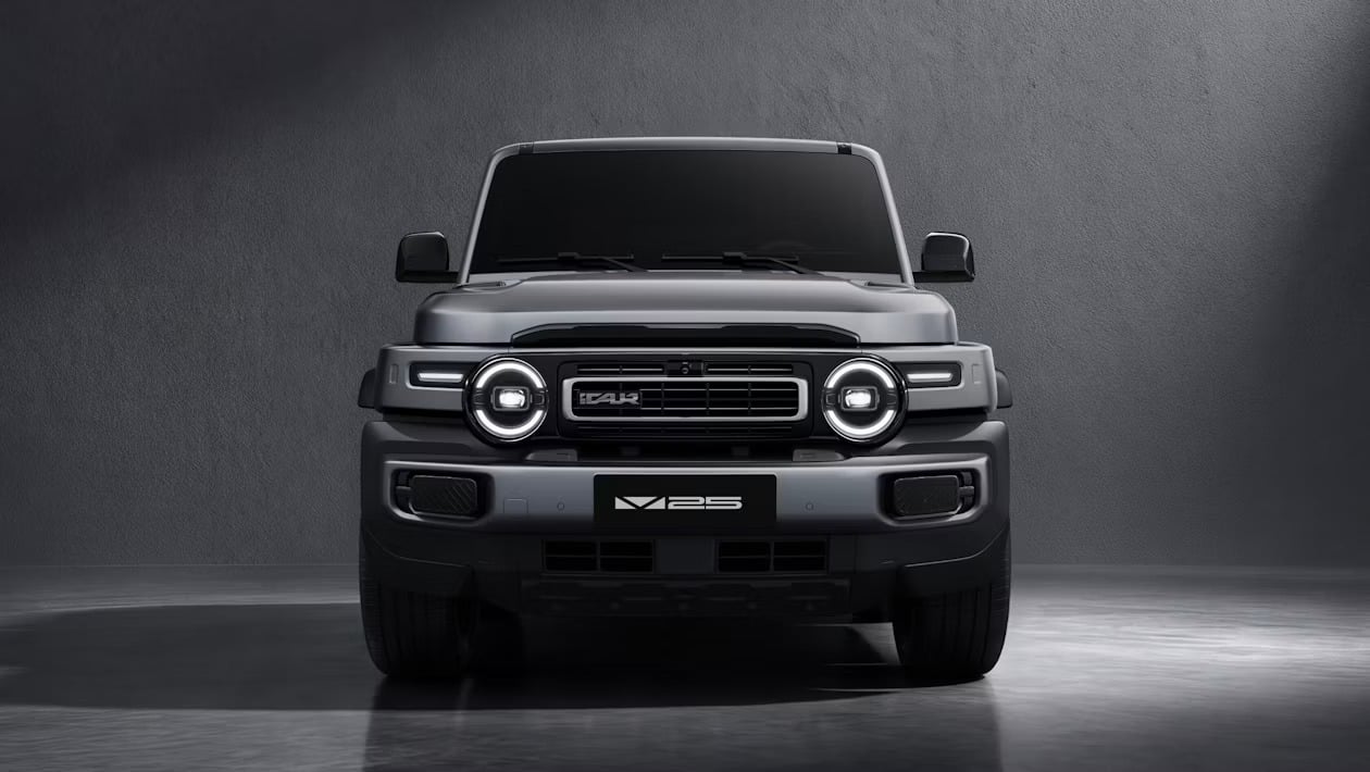 iCaur V25: Το νέο κινεζικό SUV με σχεδίαση που θυμίζει Defender και Wrangler